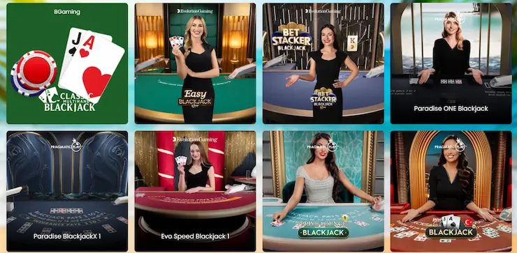 カジノスカイ ブラックジャック