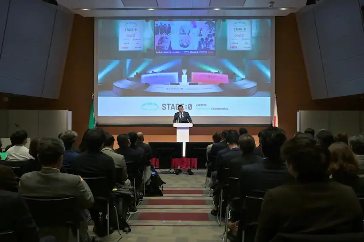 Stage0日本・サウジアラビア エンターテインメントフォーラム2025の講演の様子