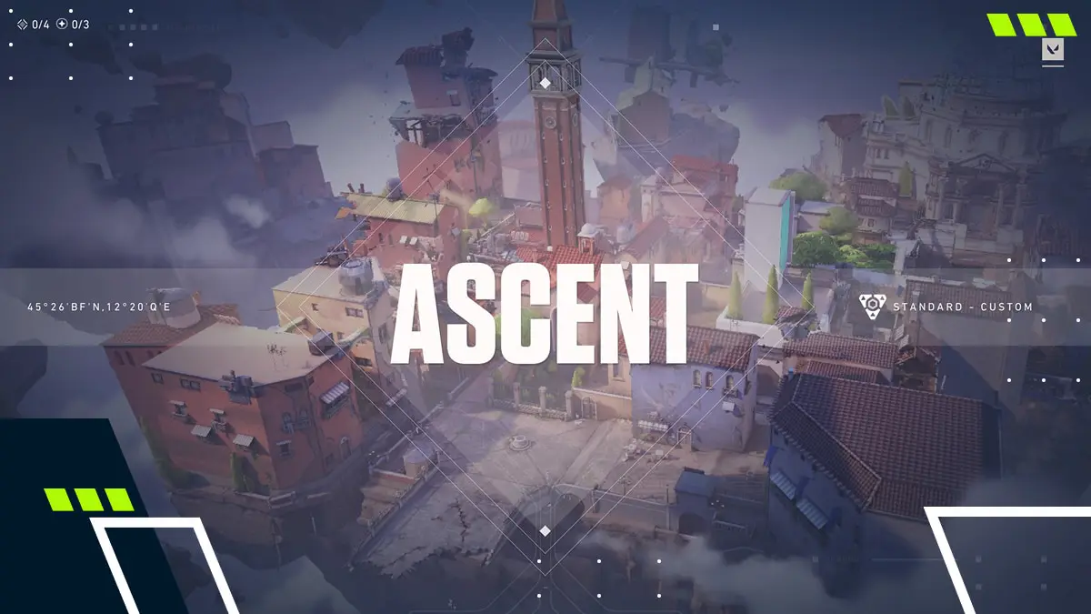 VALORANT Ascent マップ