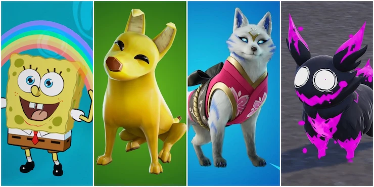 S ティア リストに該当する Fortnite サイドキックのコレクション。