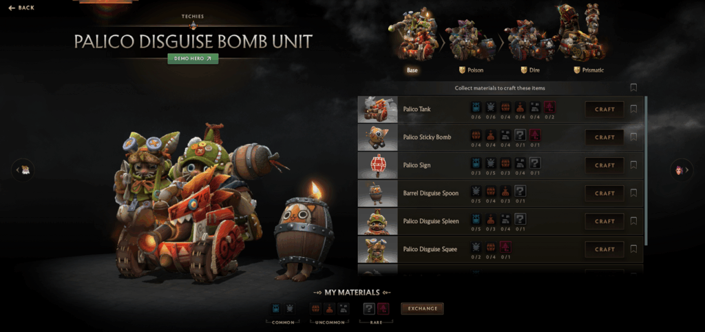 dota 2のオトモ変装爆弾ユニット