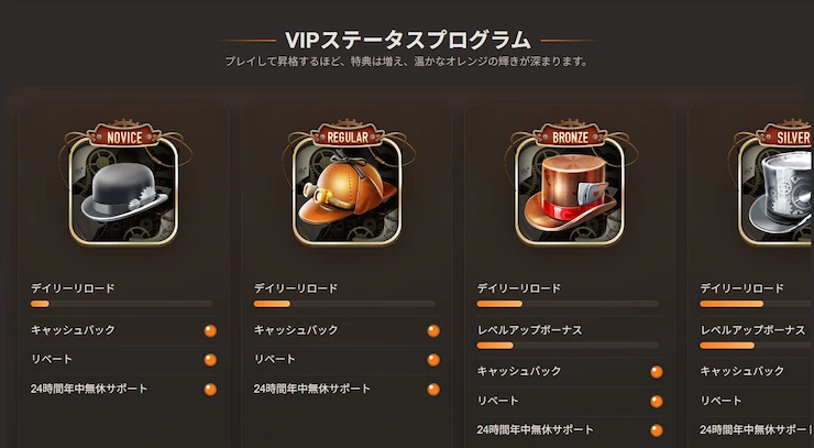 ジョイカジノ VIP