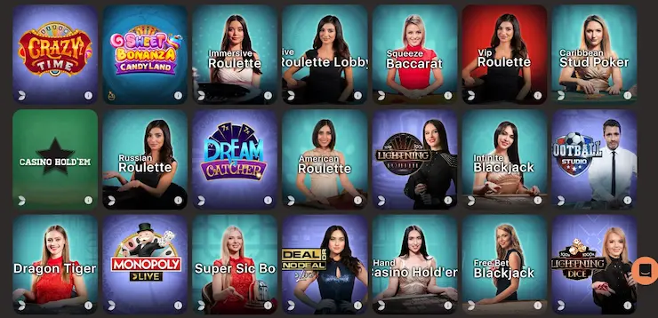 ジョイカジノ ライブカジノ