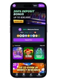CoinCasino mobiele weergave online casino