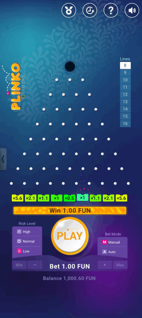 Hoe je Plinko speelt