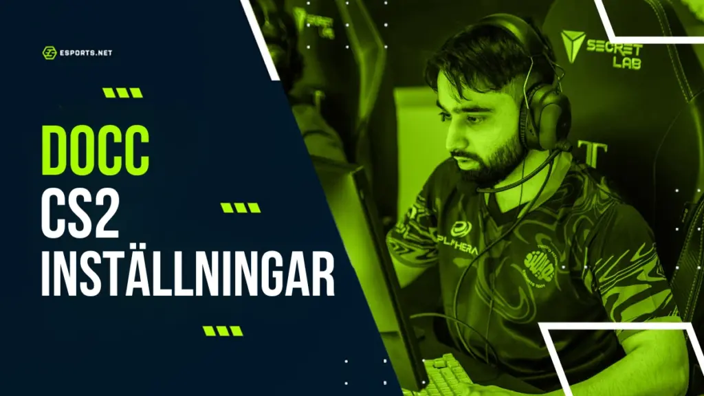 D0cC CS2 inställningar förklarade av Esports net