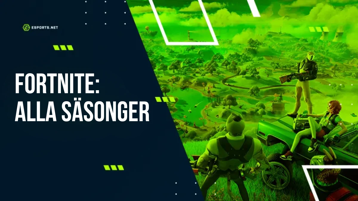 Fortnite alla säsonger förklarade av Esports net