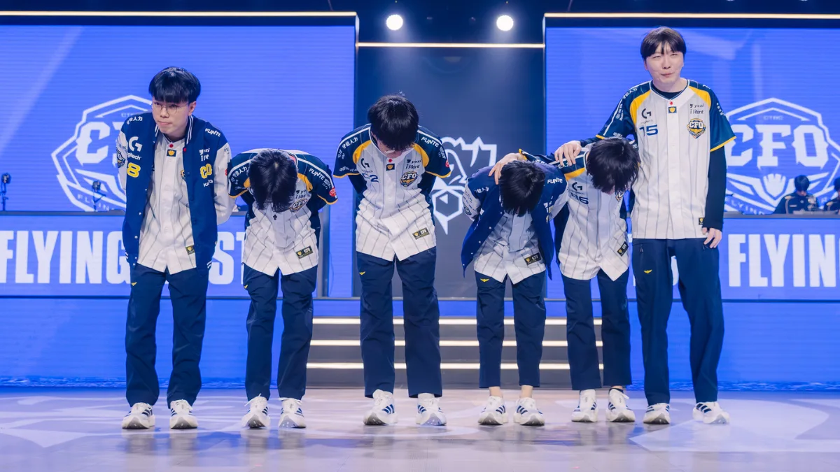 CTBC bugar efter sin vinst i Swiss-stage