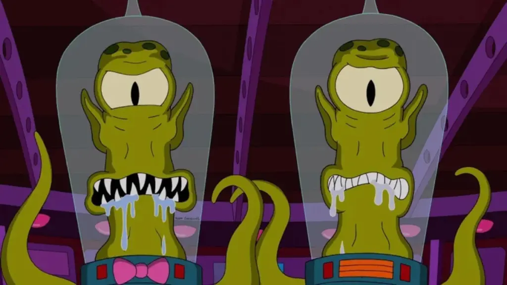Kang och Kodos från Simpsons kommer till Fortnite