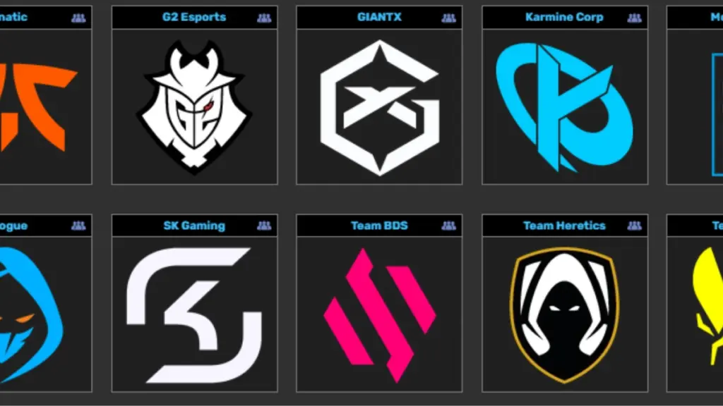 Lag som deltar i LEC