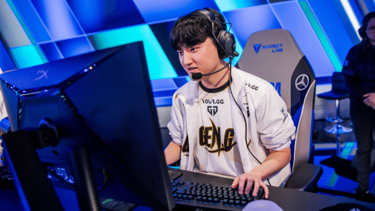 ADC Peyz från Gen.g i Worlds 2024 går nu till T1 inför 2026 splitten