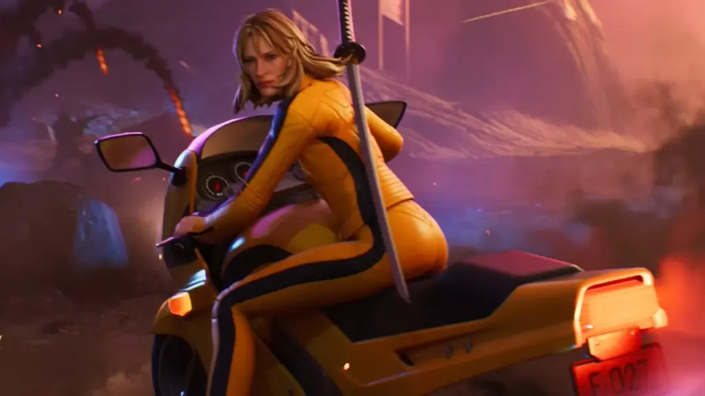 Beatrix Kiddo från Kill Bill-filmerna i Fortnite