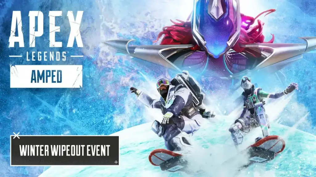 Apex Legends vinter-event Winter Wipeout Två nya skins till Octane och Newcastle på Hoverboards och snötäckt mark