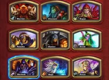 Hearthstone class