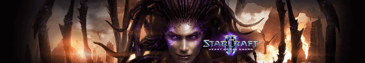 starcraft banner heart of the swarm