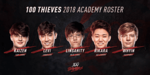 100 Thieves announce Academy Roster featuring Levi and Linsanity