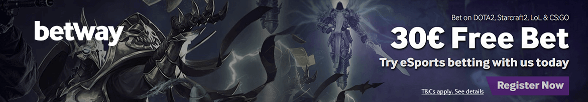 betway esports bonus banner