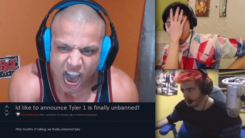 tyler1 esports net officially unbanned