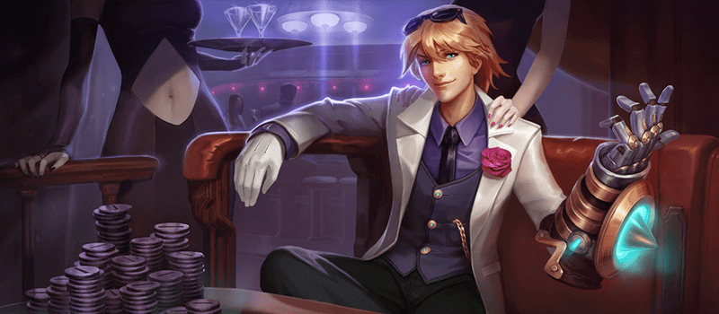 Debonair Ezreal Splash Art