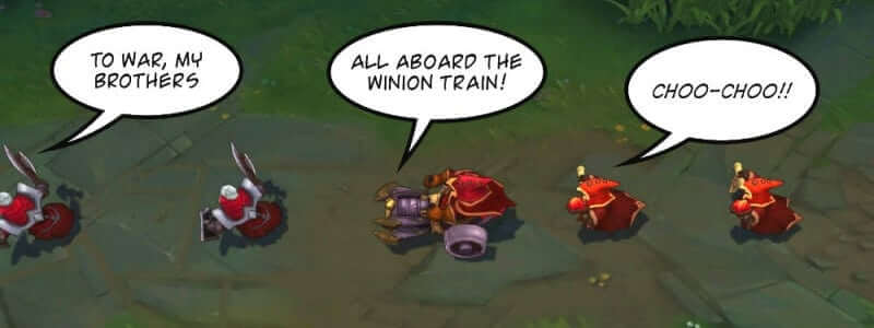 League of Legends Minion update