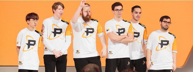 Team being presented at Stage Playoffs