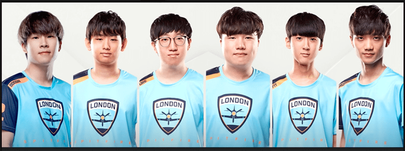 London Spitfire main roster