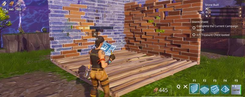 fortnite building