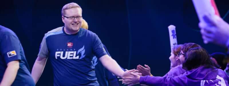 Dallas Fuel celebrate victory