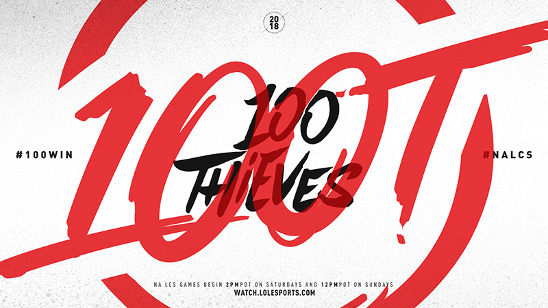 NALCS Summer18 100 Thieves