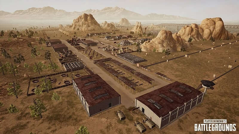 pubg training map