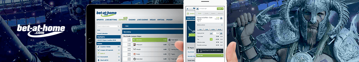 bet at home esports betting