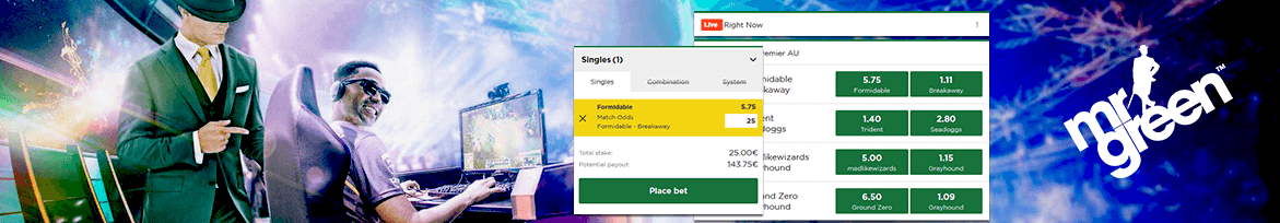 mr green esports odds