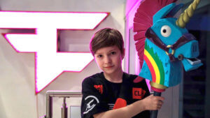 FaZe Clan uses an 11-year-old Fortnite player