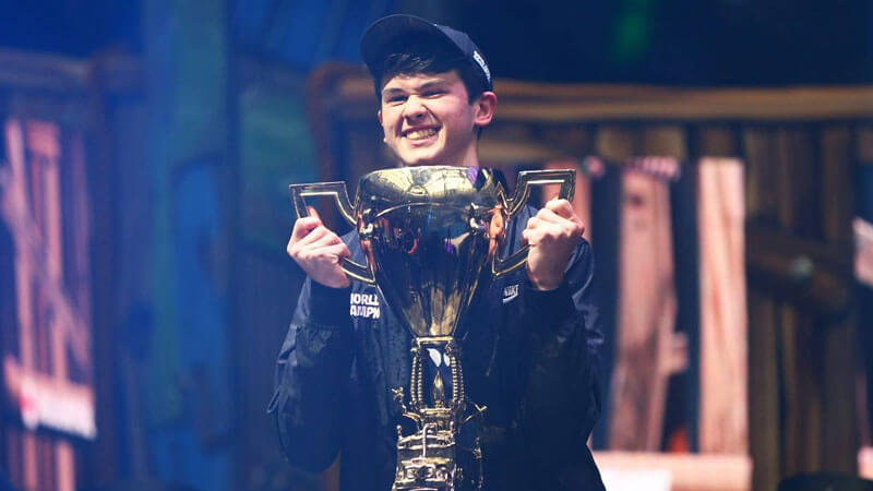 Bugha, winner of Fortnite World Cup