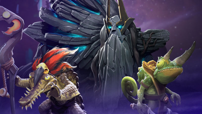 Dota 2 Battle Pass and Tiny's items
