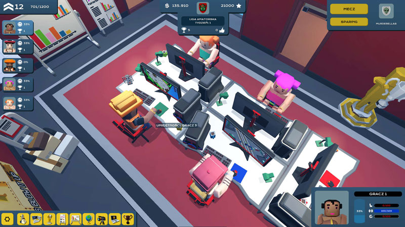 ESport manager for Nintendo Switch