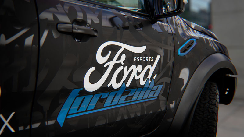Ford first esports tema, Fordzilla
