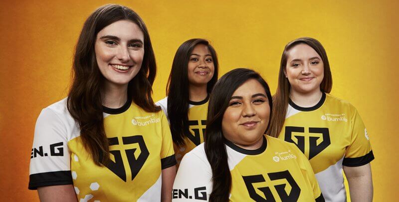 bumble partner with geng to sponsor an all female team
