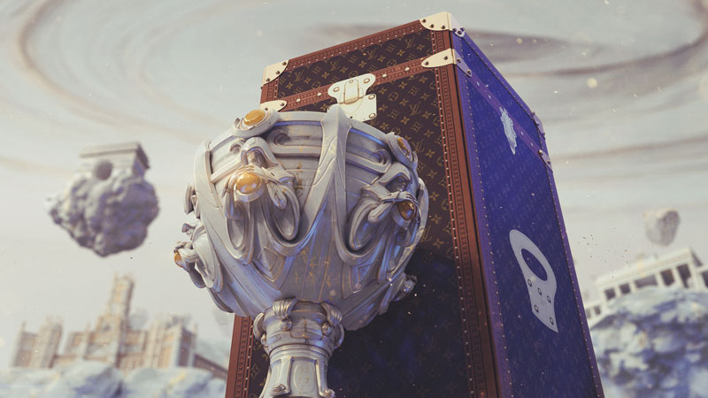 Louis Vuitton will design the LoL Worlds Trophy's travel case