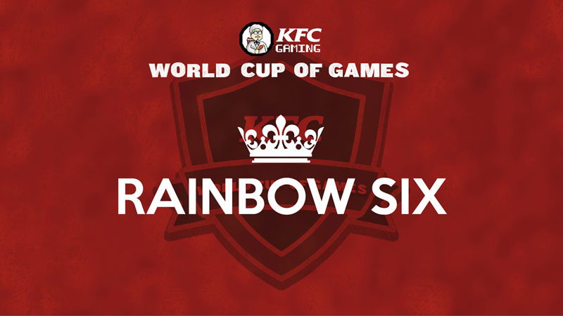 Rainbow Six winner of KFC Gaming World Cup of Games