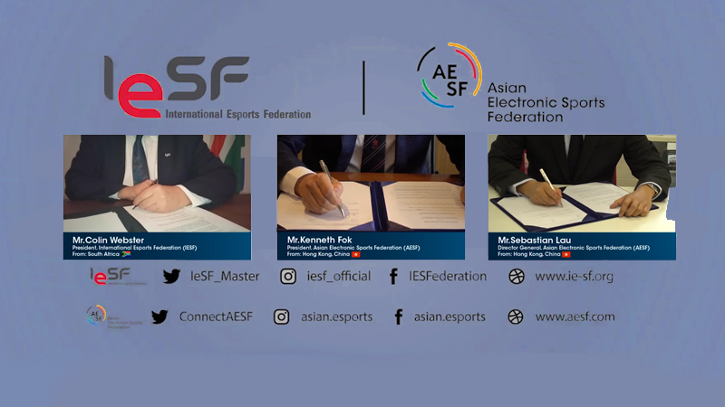 IESF and AESF reach a monumental agreement
