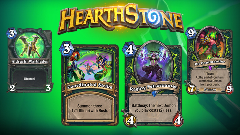 New Cards Demon Hunter