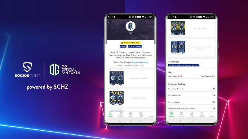 og official fan token socios chiliz