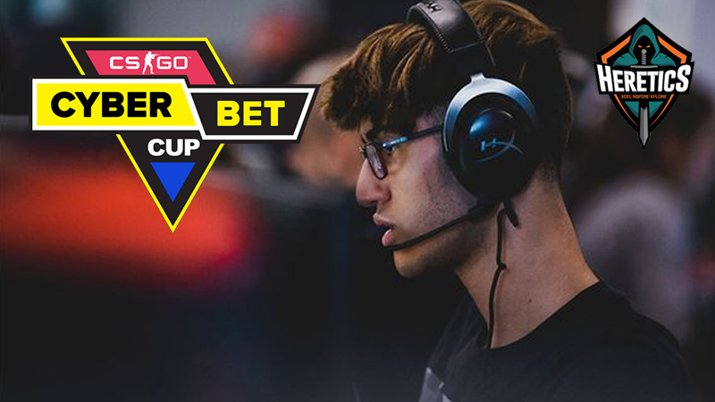 Team Heretics domination at the Cyber.Bet Cup