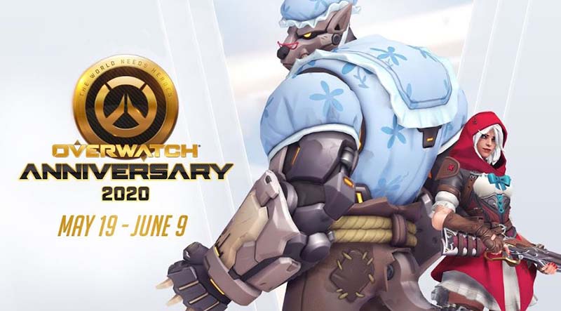 The Overwatch anniversary event is back with a ton of goodies