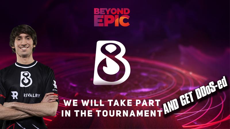 Team B8 and Dendi’s glorious comeback halted by DDoS attacks