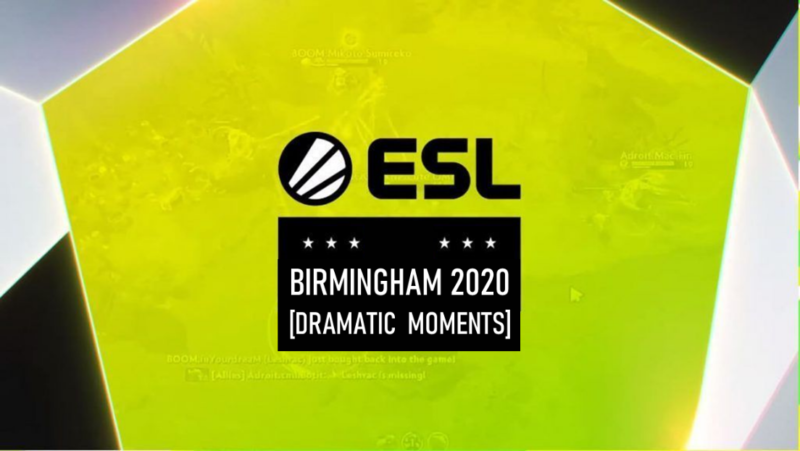 Key Moments at ESL Birmingham 2020