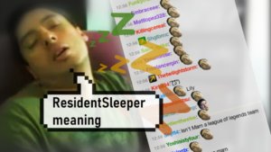 What does ResidentSleeper mean – The Iconic emote of Boredom