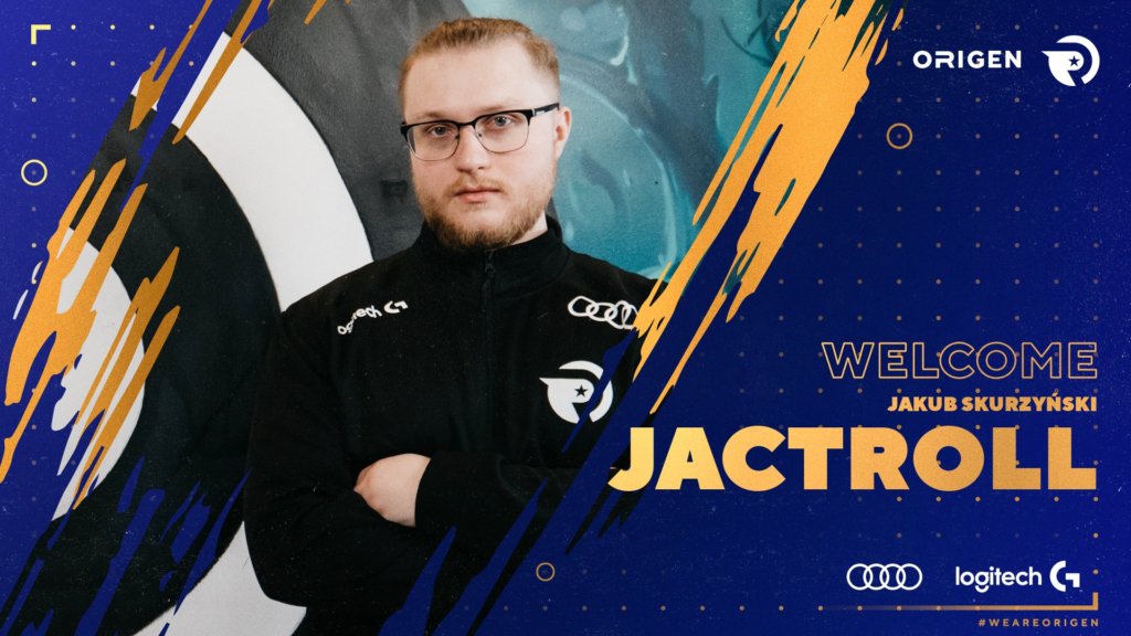 Jactroll signs with Origen
