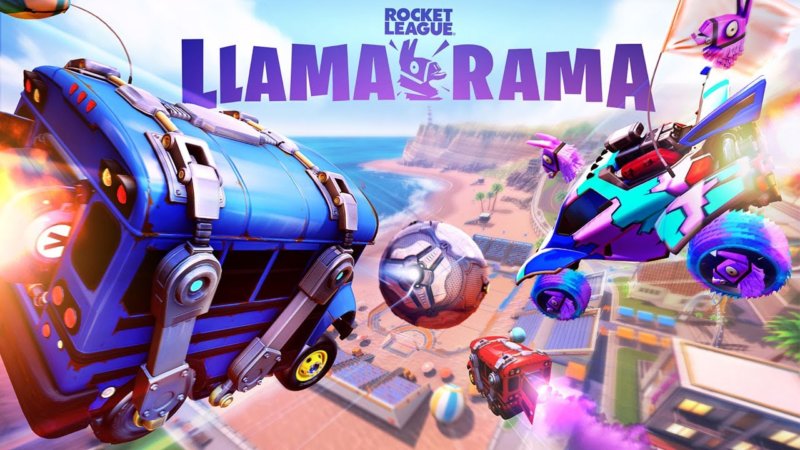Rocket League goes free to play today with Llamatastic celebrations